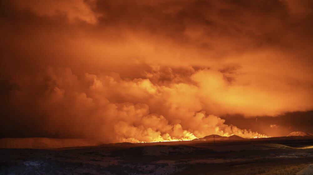 Erupcija vulkana na Islandu 1