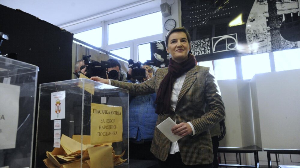 Brnabić se nada pobedi i da će građani glasati za rezultate, plan i program 1