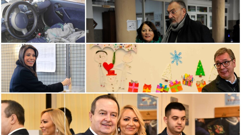 Izbori u fotografijama: Kako je teklo glasanje na biračkim mestima u Srbiji (FOTO) 1