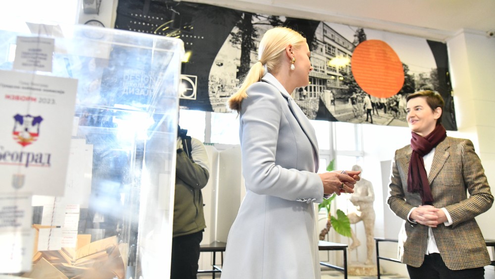 Izbori u fotografijama: Kako je teklo glasanje na biračkim mestima u Srbiji (FOTO) 23