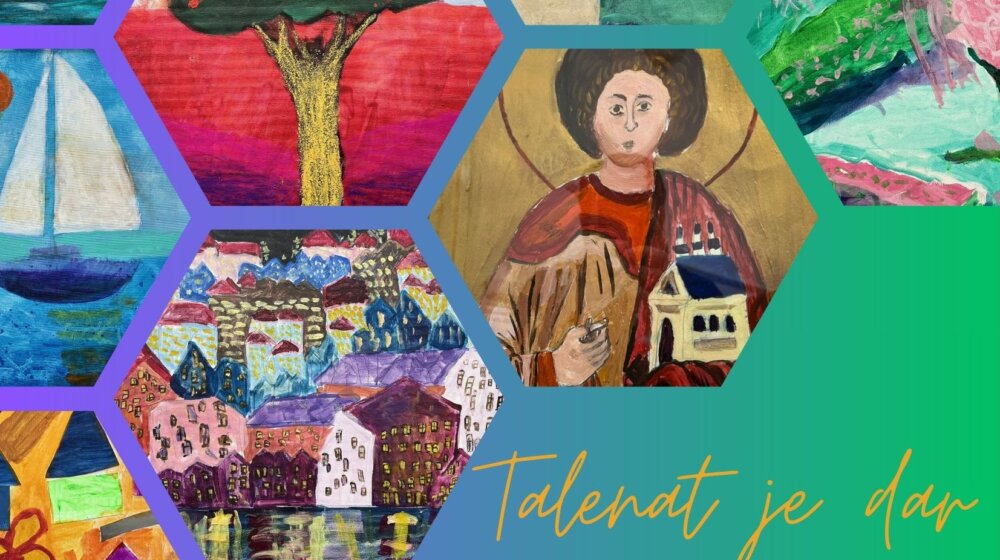 Podrška umetnicima sa cerebralnom paralizom: United Media otkupila 16 slika na humanitarnoj izložbi „Talenat je dar“ 1