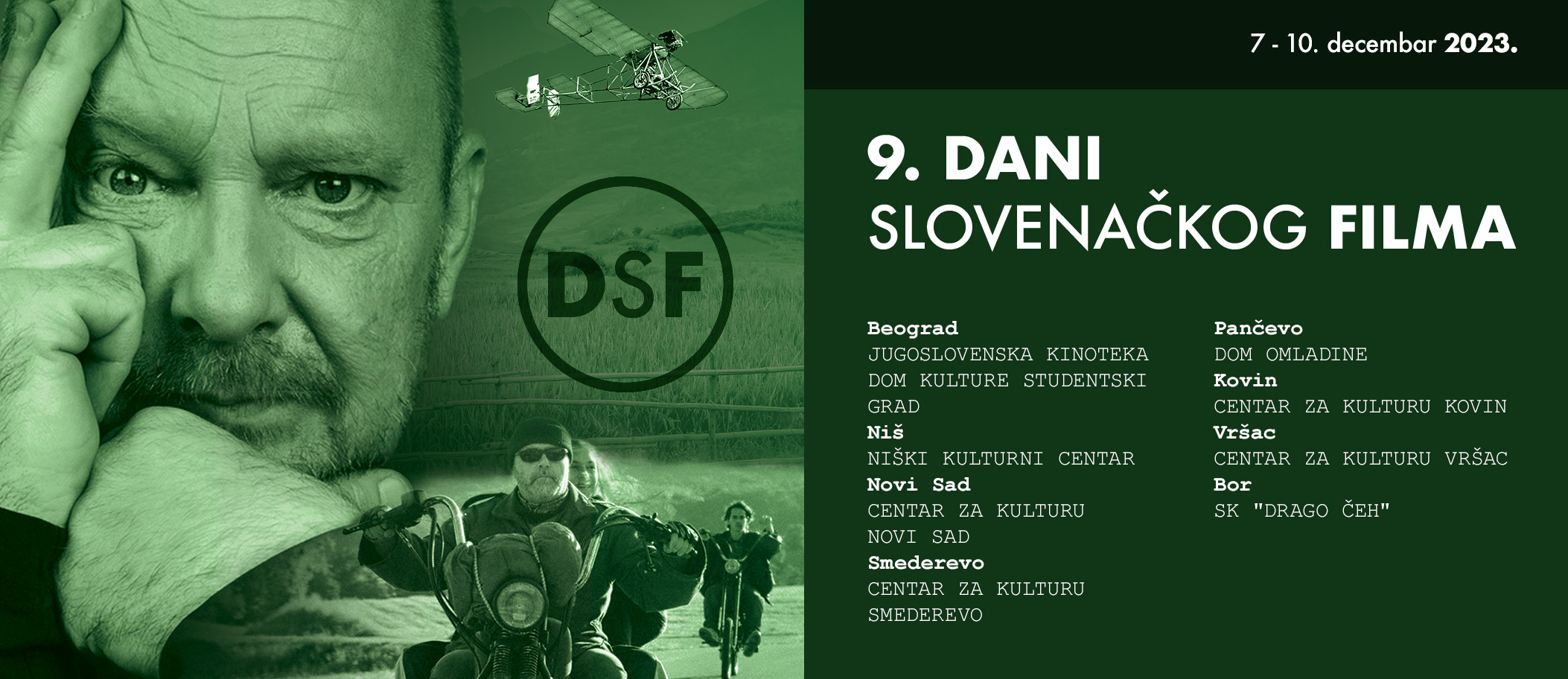 Nikola Kojo otvara 9. izdanje revije Dani slovenačkog filma: Uzbudljiv program u Jugoslovenskoj kinoteci od 7. do 10. decembra 3