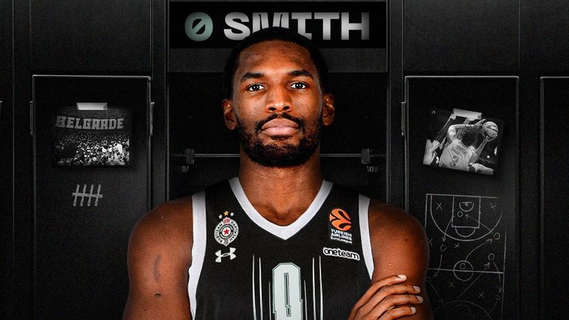 Džejlen Smit i zvanično novi organizator igre Partizana 1