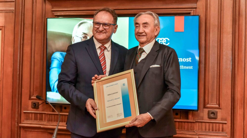 "Ljudi iz biznisa jedna od najpotcenjenijih grupa": Miroslav Mišković dobitnik povelje za izuzetan doprinos u poslovnoj ekonomiji i menadžmentu 1