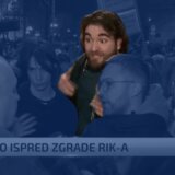 Ko je Nikola Ristić, demonstrant ispred RIK-a čiju fotografiju iz lične karte je objavio "Alo"? 1