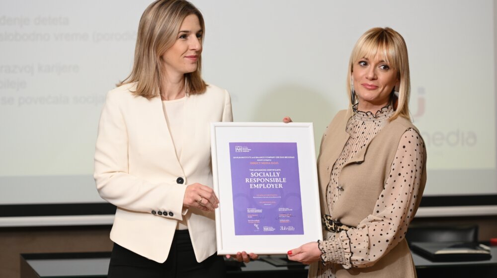 Direct Media United Solutions - prva kompanija u Srbiji sa sertifikatom za društveno-odgovornog poslodavca 1