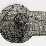 "Pogled prema Žarkovu": Promocija Кalendara Centra za grafiku FLU za 2024. godinu i samostalna izložba Milice Stevanović 8