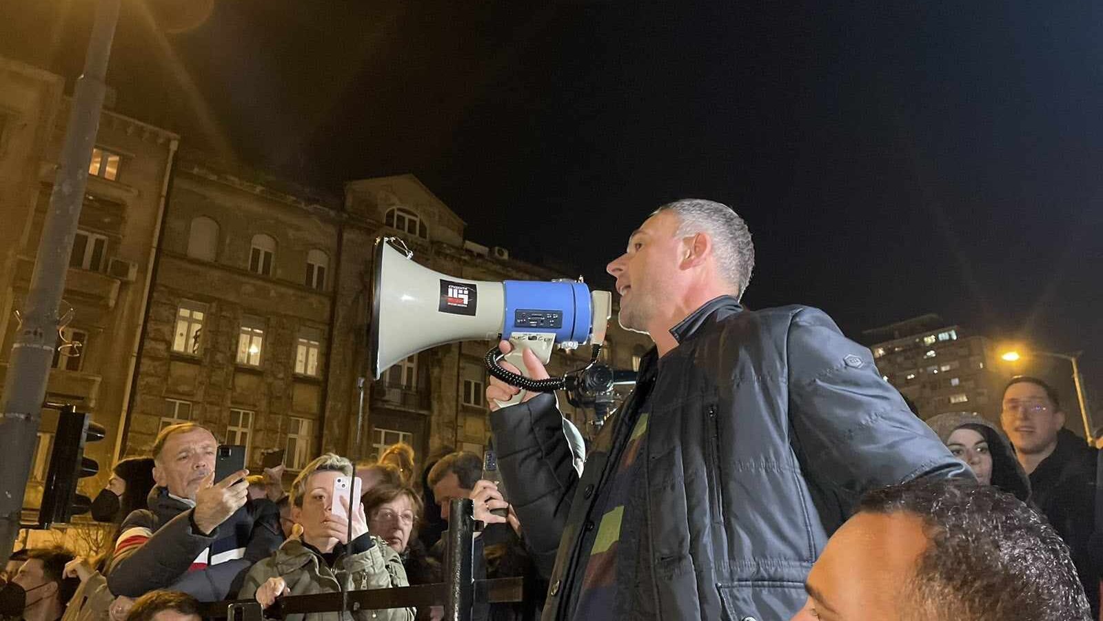 Blokada Beograda i protest u slikama (FOTO) 2