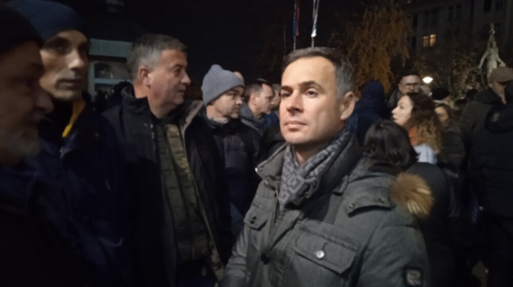 Miroslav Aleksić poručio Đurđević Stamenkovski da su izbori i protest ogolili saradnike režima 1