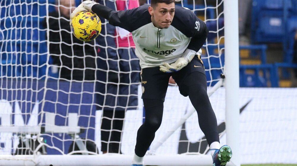 Veliki dan za Đorđa Petrovića: Srpski golman sačuvao mrežu na prvoj utakmici u startnoj postavi Čelsija 1