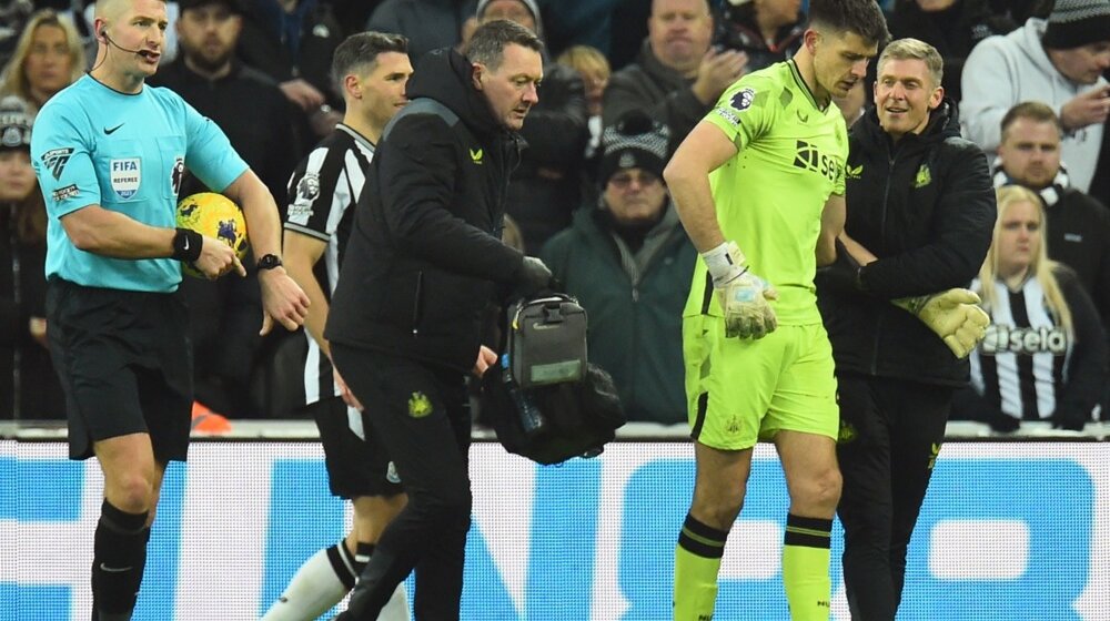 Povredio se prvi golman reprezentacije Engleske, neizvesno da li će se oporaviti do meča sa Srbijom na Evropskom prvenstvu 1