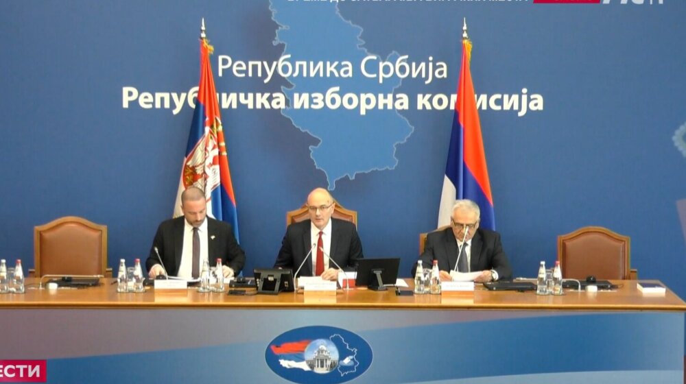 Na sednici RIK-a rasprava o predlog SPN, Dimitrijević ponovio da RIK ne može da utiče na raspisivanje novih izbora 1