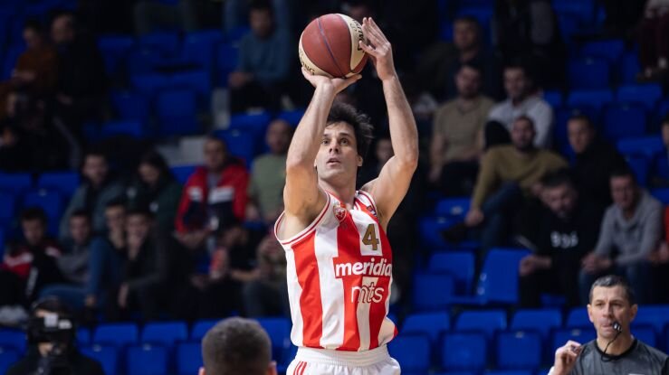 Crvena zvezda pobedila Studentski grad u Podgorici, Teodosić vodio crveno-bele do trijumfa 1