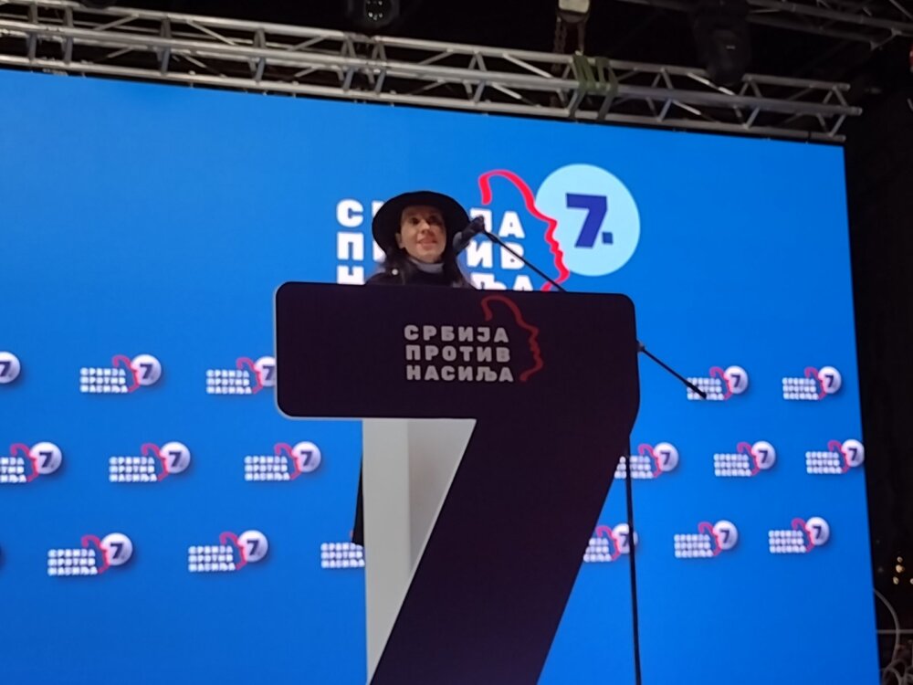 Vidimo se 18. decembra da proslavimo pobedu: Završen skup "Srbija protiv nasilja" u Kragujevcu 2