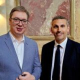 Aleksandar Vučić i vlasnik Mančester sitija zajedno gledaju meč na stadionu “Rajko Mitić”: Haldun je veliki prijatelj Srbije 11