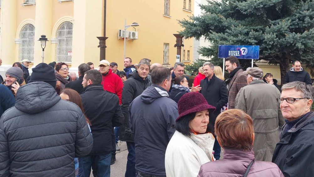 Miroslav Aleksić u Zaječaru: Neki koji su prihvatili da budu deo manipulacije glasovima, dali su svoje lične karte i dokumenta 2