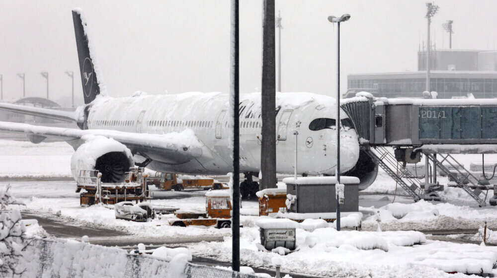 Aerodrom u Minhenu obustavio sve letove zbog ledene kiše 1