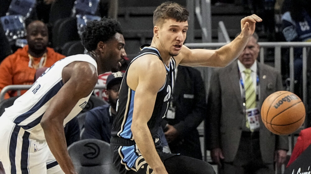 Bogdanović najefikasniji u Atlantinom timu, postavio i jedan lični rekord, ali poraz u Čikagu nije izbegnut 1