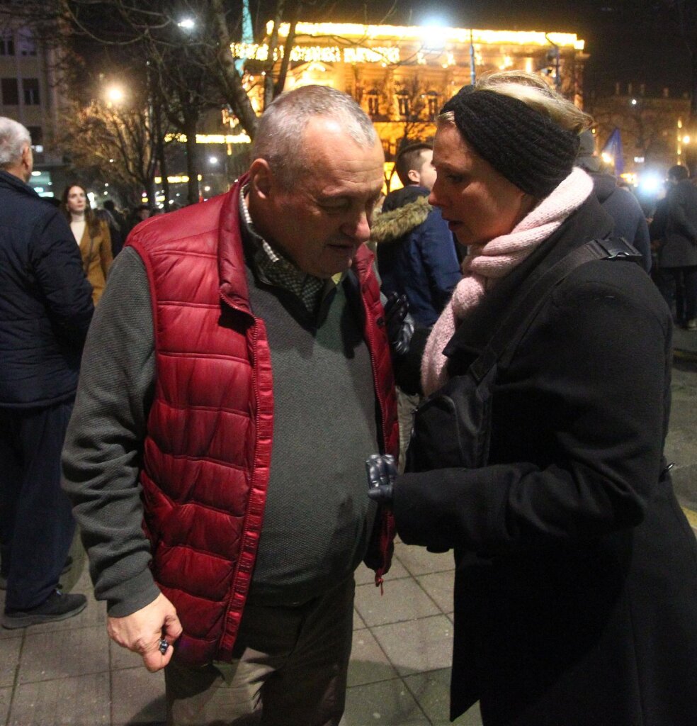 Kako je izgledao deveti protest koalicije „Srbija protiv nasilja“ u slikama (FOTO) 3