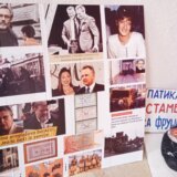"U spomen sobi Slobodana Miloševića trebalo bi da se nađu i sećanja na ratove, hiperinflaciju, politička ubistva": Protestni performans ispred niške SPS 8