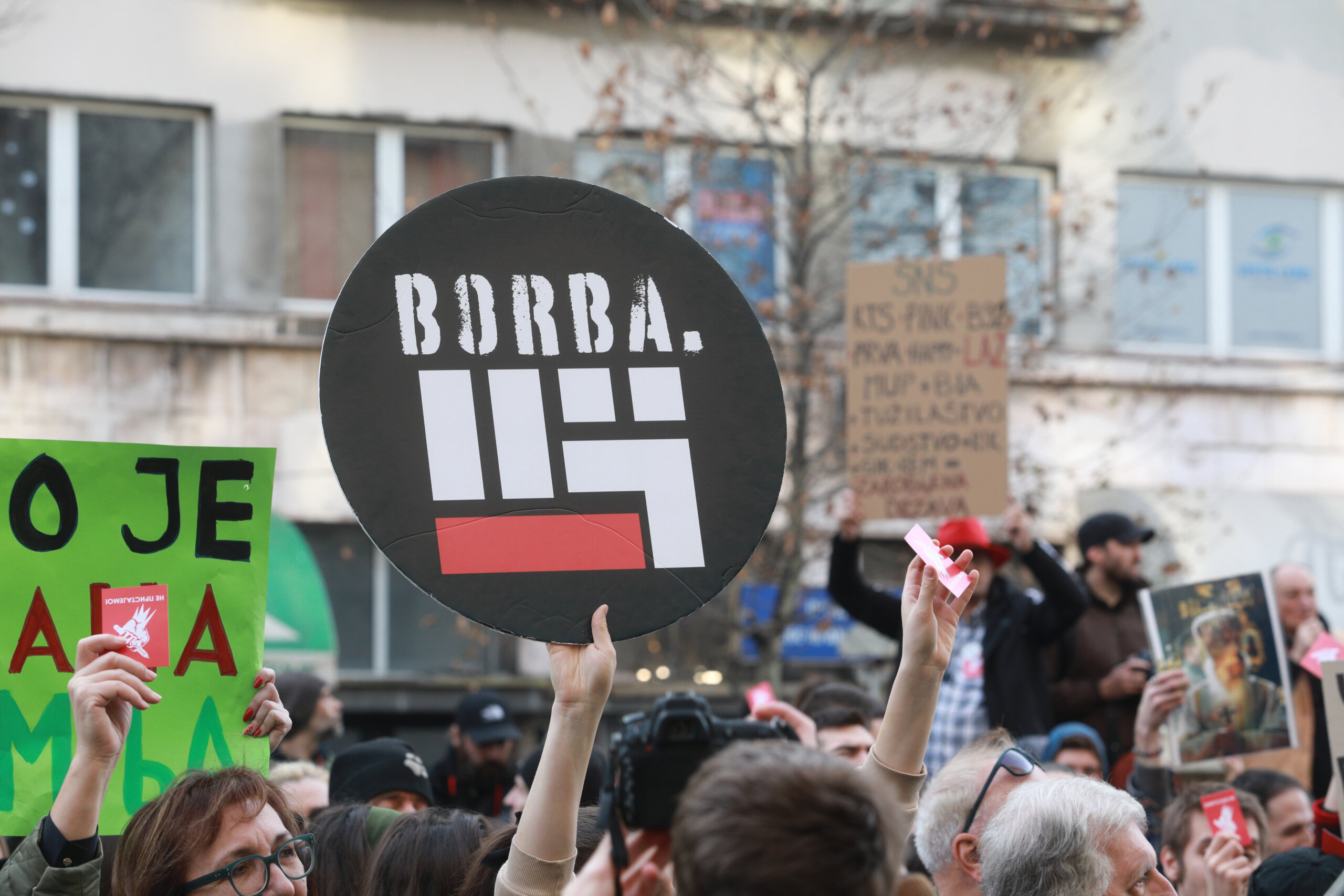 Protest ProGlasa "Ne pristajemo" kod Terazijske česme u fotografijama (FOTO) 12