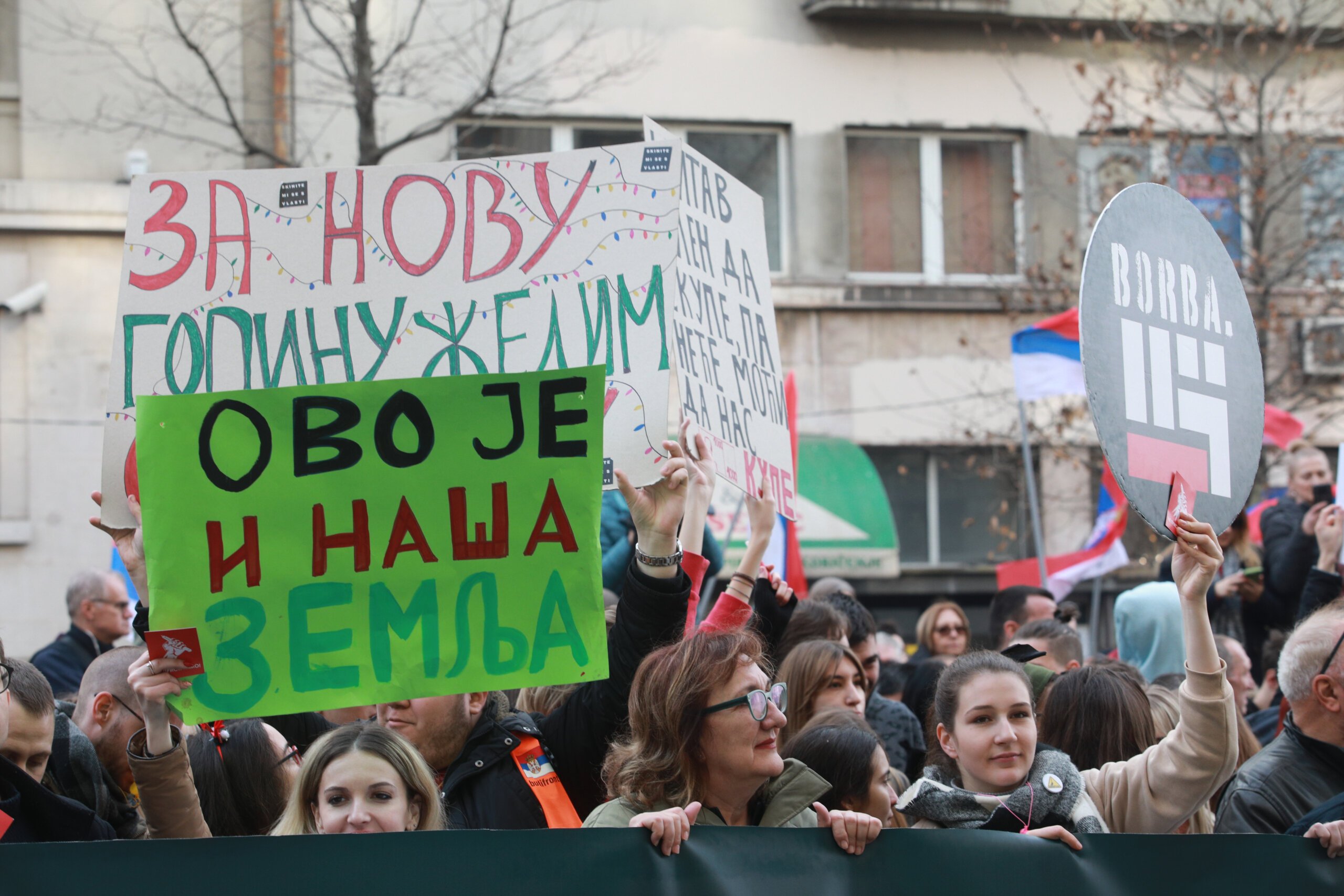 Protest ProGlasa "Ne pristajemo" kod Terazijske česme u fotografijama (FOTO) 11