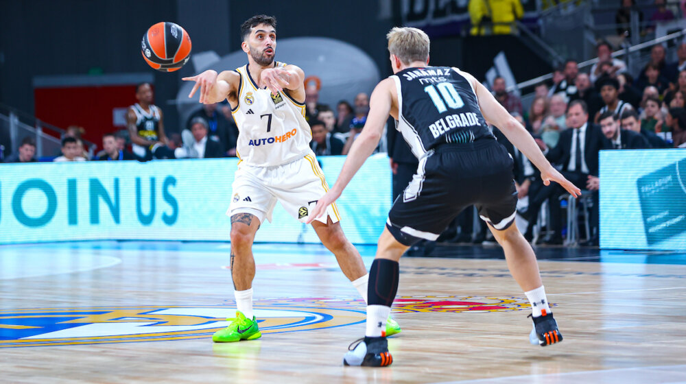 Real pokazao klasu, Partizan bez šanse u Madridu 1