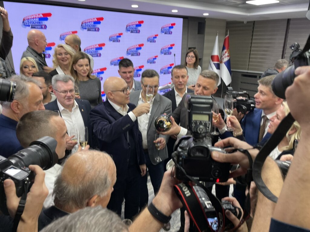 Vučić: SNS 38,5, Srbija protiv nasilja 35 odsto u Beogradu - presudan faktor Nestorović 2