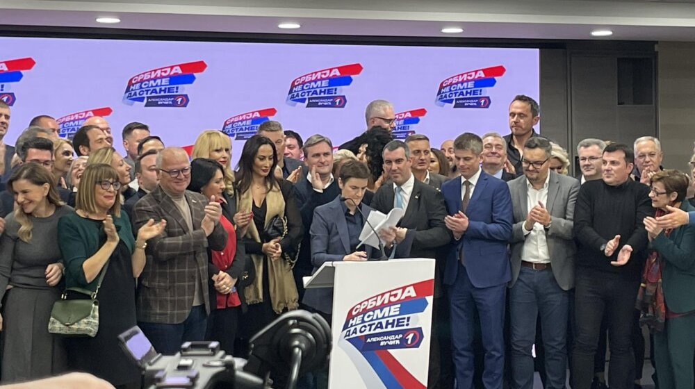 Obraćanje Ane Brnabić: Dobro došli na slavlje, imamo 47,1 odsto 1