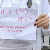 "Koliko košta kičma radnika kuhinje": Radnici u socijalnoj zaštiti štrajkovali od "pet do 12" 3