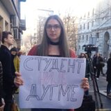 Studentkinja iz Novog Sada na blokadi: Poenta je da nađemo kvalitetne ljude koji žele da urade nešto za svoju državu 1