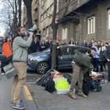 Student Nikola Ristić: Veče na blokadi proteklo mirno, uz jedan manji incident 9