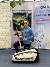 Kragujevačka teniserka Ena Ilić na najjačem juniorskom svetskom turniru u francuskom Tarbu 6