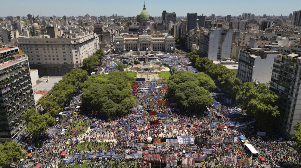Generalni štrajk u Argentini zbog reformi novog desničarskog predsednika 1