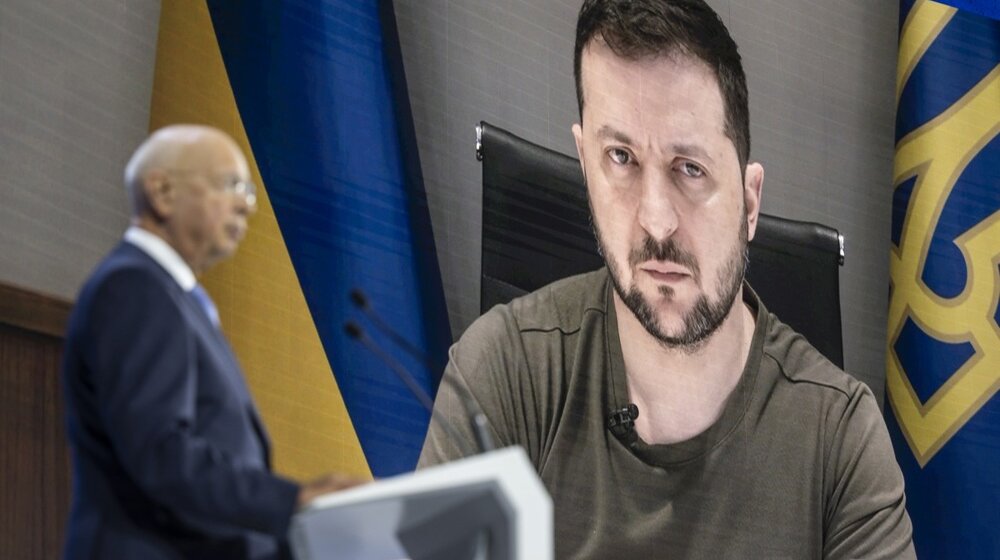 "Evropljani moraju da shvate da Putinovi planovi idu dalje od rata u Ukrajini": Zelenski iz Davosa pozvao Zapad na ujedinjeni front 1