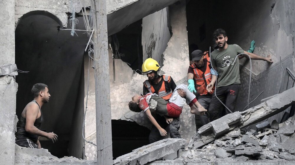 U izraelskom napadu na bezbednu zonu u Gazi ubijeno desetoro dece 1