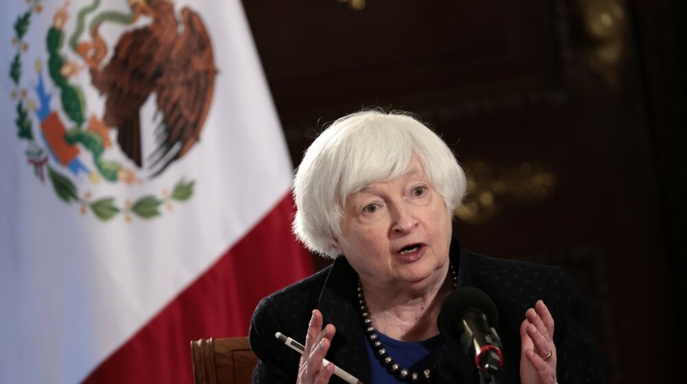 Ministarka finansija SAD sa predstavnicima EK: Vašington ne sme da dozvoli da 'Ukrajina ostane bez novca' 1