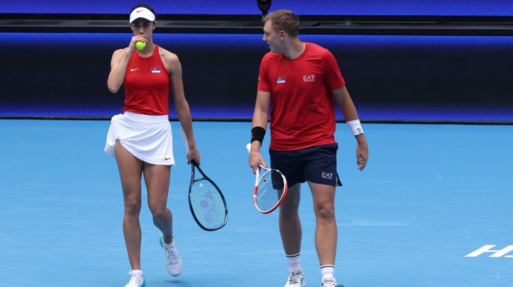 Na mlađima srpski tim ostao: Olga Danilović i Hamad Međedović se izborili za četvrtfinale Junajted kupa 1