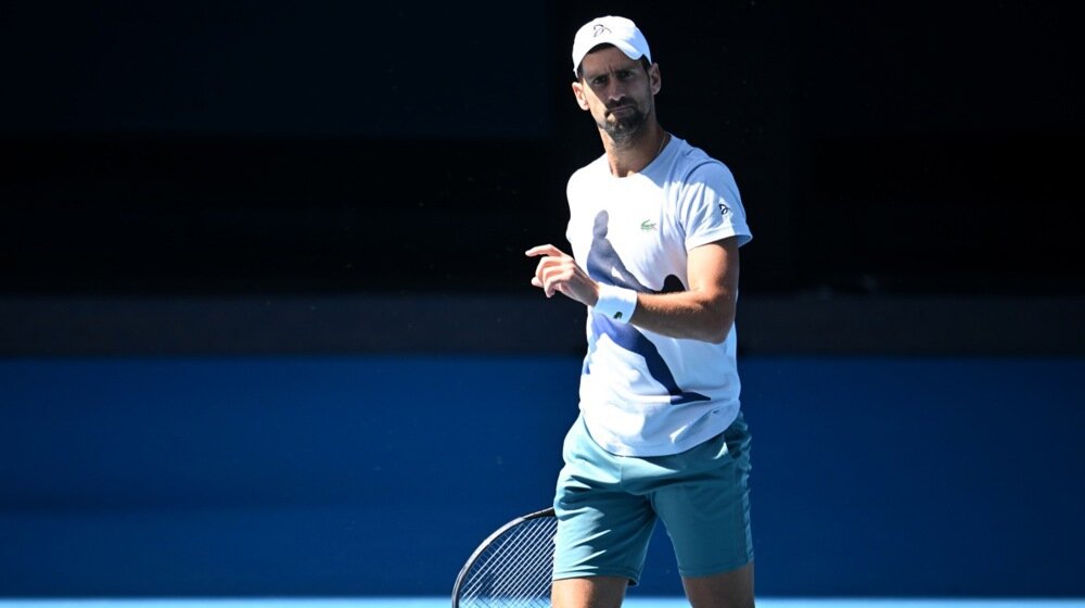 Povratak u budućnost: Đoković trenirao na "Lejveru" u Melburnu 1