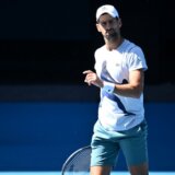 Povratak u budućnost: Đoković trenirao na "Lejveru" u Melburnu 2