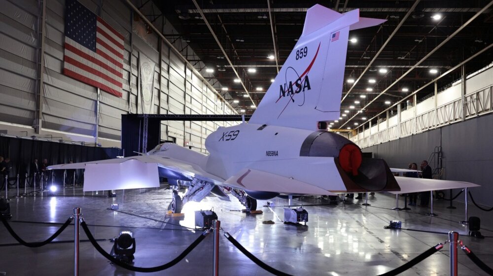 NASA predstavila novi supersonični avion X-59 (FOTO) 1