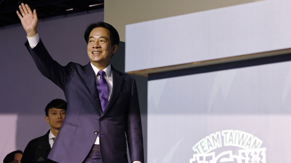 Kandidat vladajuće stranke pobedio na predsedničkim izborima u Tajvanu 1