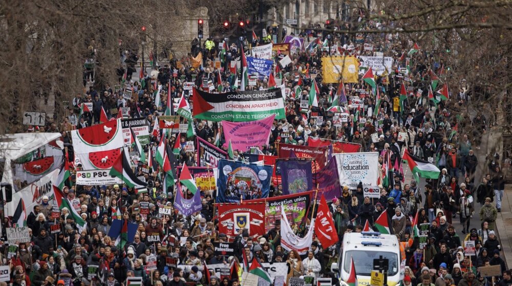 U Londonu skup podrške Palestincima 1