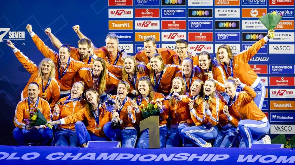 Vaterpolistkinje Holandije prvakinje Evrope 1