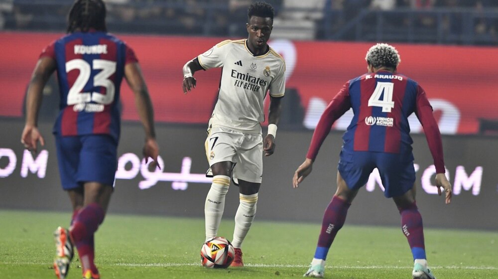 Vinisijus prvi strelac het-trika u prvom poluvremenu španskog klasika posle 29 godina 1