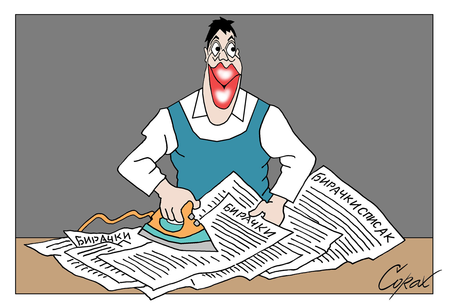 Koje karikature Predraga Koraksića Koraksa su obeležile nedelju za nama? 4