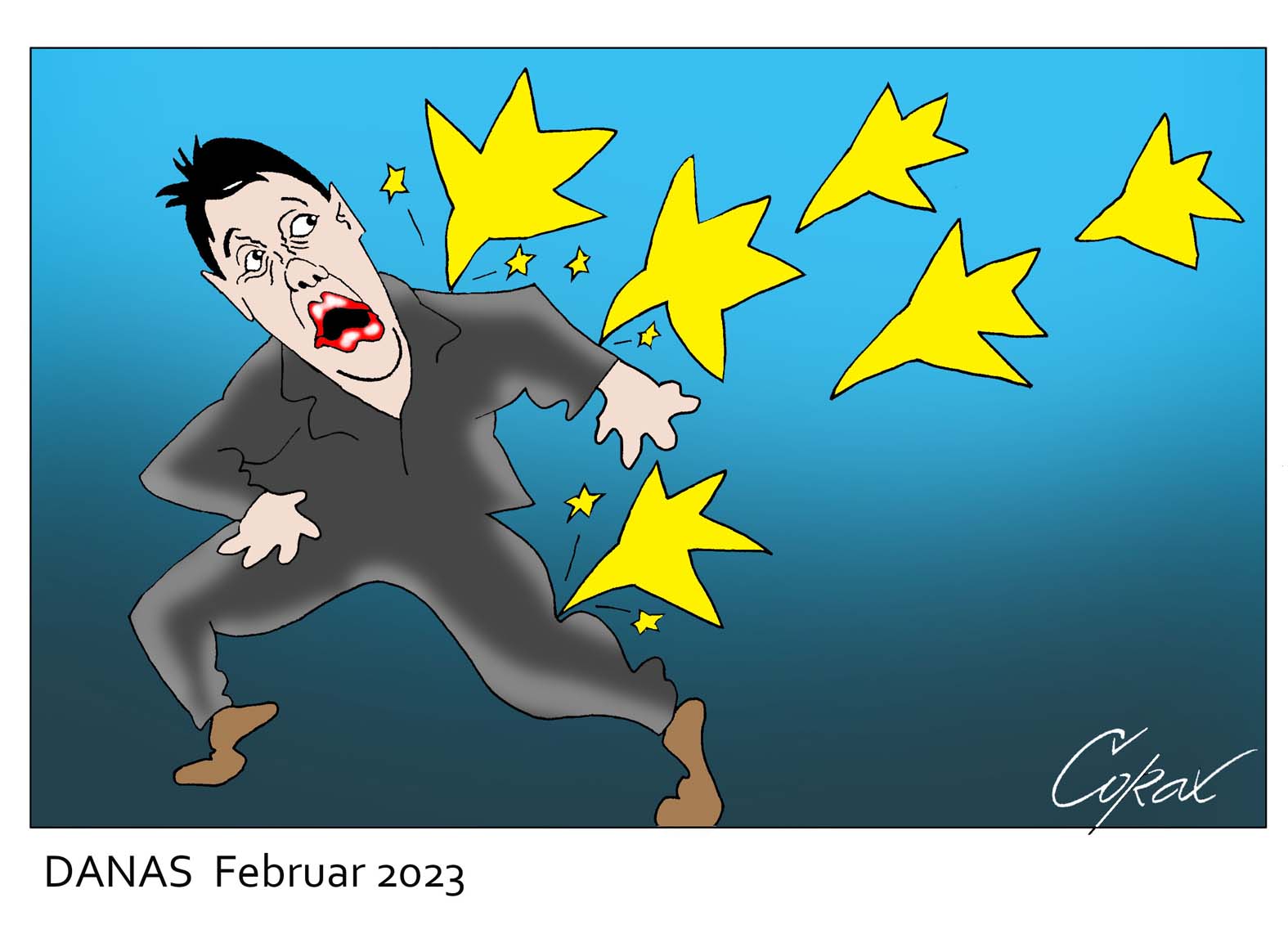 Koje karikature Predraga Koraksića Koraksa su obeležile nedelju za nama? 6