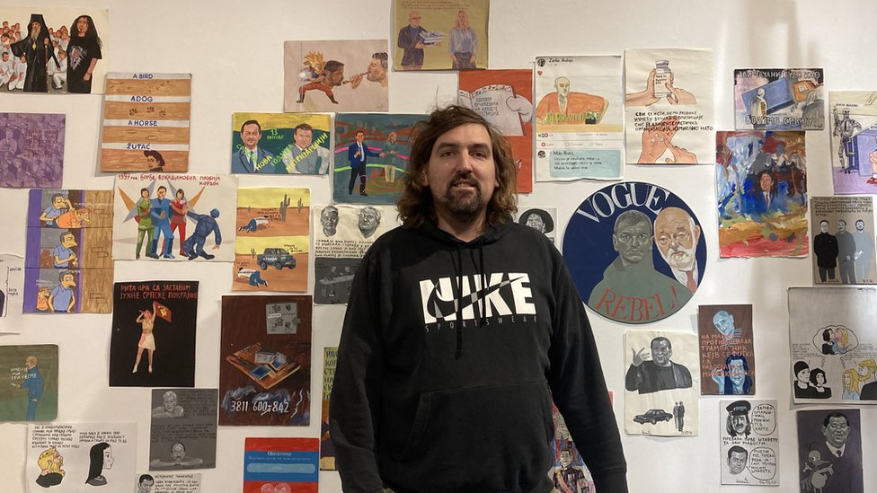 Društvene mreže: Sva lica mimova, od interneta do umetničkih galerija 2 mimovi, izložba mimovi, umetnik, Aleksandar Denić