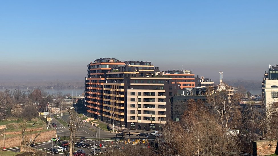 Srbija i arhitektura: Kakva je budućnost simbola srpske prestonice - Beogradske tvrđave 4 Pogled sa Kalemegdana na K-distrikt