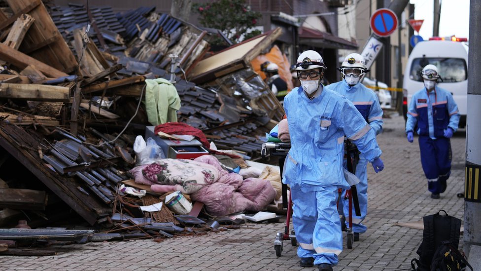 Japan je 1. januara pogodio zemljotres jačine 7,6 stepeni Rihtera